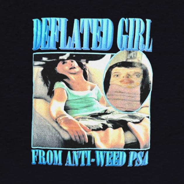 Deflated Girl From Anti Weed PSA by Circles-T